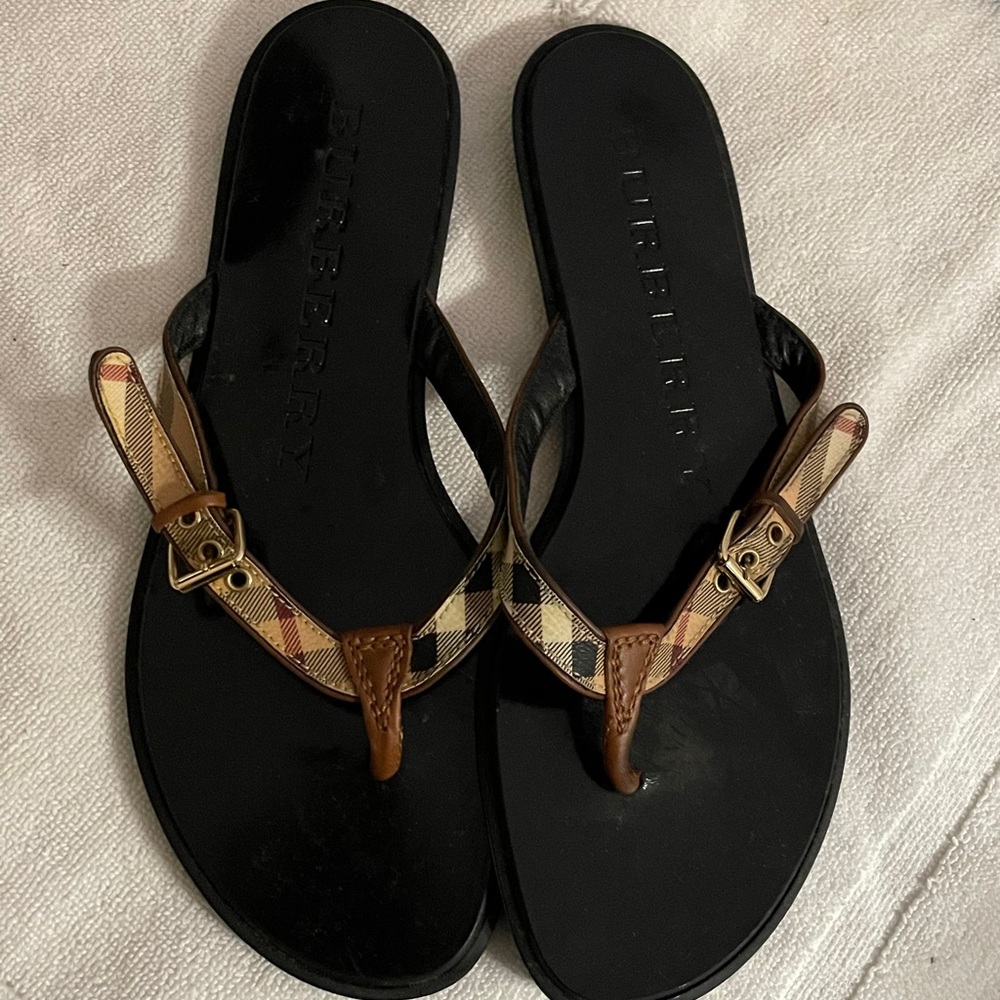 Burberry Leather Sandals